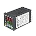 Produktbild Onepeak Automatische Digital LED PID Temperaturregler Thermometer RRR 2 Alarm Relaisausgang TC/RTD-Eingang
