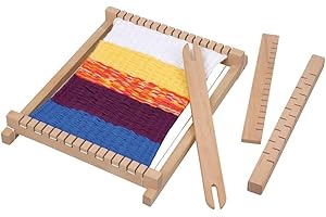 Betzold 56314 - Telaio di Legno per Bambini Piccolo 14cm - Tessitura Lezioni d'Arte per l'asilo
