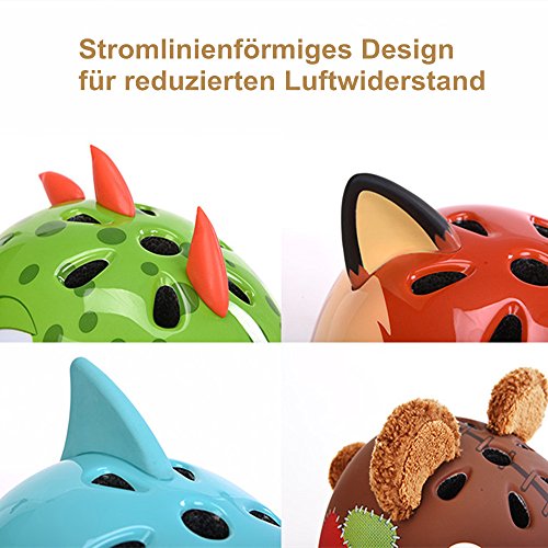 SOOJET S216 Cooler Fahrradhelm für Kinder Junge – Mädchen in verschiedenen verrückten Design – Skateboard Sicherheits Helm - 4