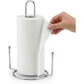 Metal Kağıt Havluluk ve Pe&ccedil;etelik Standı &ndash; Mutfak ve Banyo i&ccedil;in Rulo Havlu Tutucu, Tezgah &Uuml;st&uuml; Kağıt Havlu ve Pe&ccedil;ete Organize