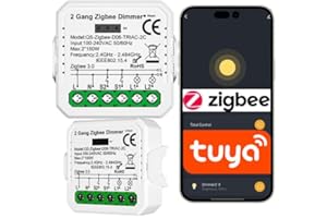 SONE SMART ONE 2 GANG Dimmer ściemniacz TUYA Zigbee MINI V3 sterownik oświetlenia