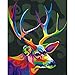 Produktbild shukqueen DIY Ölgemälde, Erwachsene 's Malen nach Zahlen Kits, Acryl painting-deer 40,6 x 50,8 cm, Frameless,Just Canvas