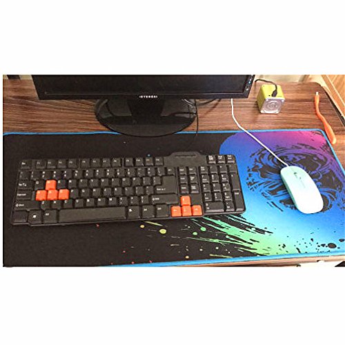 YINGNEW Extra Grße Mousepad fur Gaming und Grafikdesign Mauspad XL ( 730 x300 x 3 mm ) Maus Pad Grun - 6