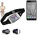 Produktbild Gürteltasche Umhängetasche Bauchtasche für Wiko Lenny 3, schwarz. Sport Running Jogging Fitness Laufen Exercise Schutzhülle - K-S-Trade (TM)