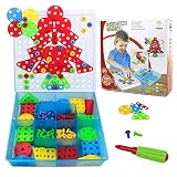 ★ Rompecabezas mosaico de calidad ★--Contiene 96 PCS, todos hacen de plástico de buena calidad sin bordes afilados, absolutamente seguro para children.