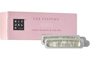 RITUALS Refill Sakura Car Air Freshener Recambio de ambientador de coche – 2 recargas de ambientador para coche con aroma a flor de cerezo y leche de arroz – 2 x 3 g