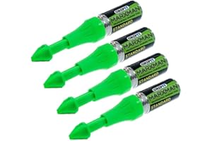 MarXman Green Chalk Marking Pen x4 Hole Marking Tool Upto 45mm MARXMAN1GRN