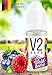 Produktbild V2 Vape E-Liquid Waldbeere ohne Nikotin - Luxury Liquid für E-Zigarette und E-Shisha Made in Germany aus natürlichen Zutaten 20ml 0mg nikotinfrei