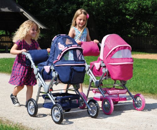 Imagen 4 de Knorrtoys.com 10415 Twingo S Rockstar - Cochecito de paseo para muñecas en color rosa