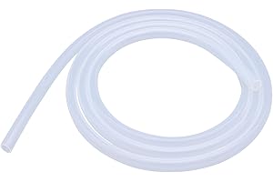 UXNEY Manguera de silicona – Manguera de goma transparente para el hogar, agua potable, industria – 16 mm ID x 20 mm OD, 2 mm de grosor de pared, 2 metros de longitud
