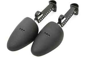 HUGEDE Men's Adjustable Plastic Shoe Tree Boot Expander Shoe Stretcher Shaper for High Heel