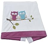 Be Be´s Collection Schmusedecke 75x100 cm Eulen