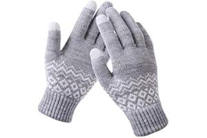 BSLVWG Guanti invernali da donna, guanti termici, per corsa, guida, ciclismo, lavoro, escursionismo, sci