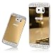 Produktbild Ubmsa Schutzhülle für Samsung Galaxy Note 4, elegant, Kristallstein- / Diamantenverkleidung, mit Spiegeleffekt, glänzend, weich, TPU Silikon-Hülle für Rückseite, für Mädchen, Kunststoff, gold, Samsung Galaxy S6 Edge