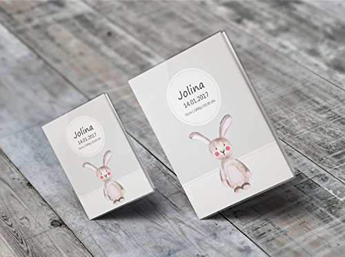 U-Heft Hülle SET Waldtiere Untersuchungsheft Hülle & Impfpasshülle personalisierbar mit Namen und Geburtsdatum - 9