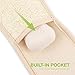 Plemo Exfoliating Loofah Shower Bath Back Scrubber Loofa Pad for Men and Women