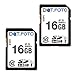 Produktbild 2 x Dot.Foto Extreme SDHC 16Gb Class 10 UHS-1 (bis 60MB/s Lesen) Speicherkarte für Sony Cyber-shot DSC-H/HX Modelle [Siehe Beschreibung für die Kompatibilität]