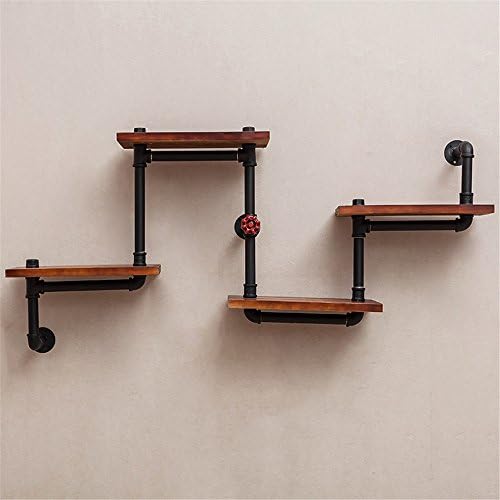 American Iron shelving the word shelf industrial air pipes bookshelves
