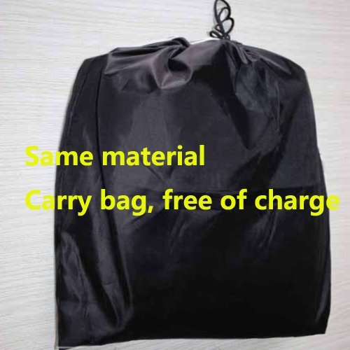 Drinnen draußen Grillabdeckung BBQ Grill Abdeckhaube Gasgrill Schutzhülle Haube (145*61*117cm-strapazierfähigem-GWQ5AB) - 5