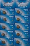 10 x Eunicell CR1130 3v Lithium Batteries