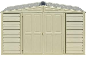 Duramax 98001 10 x 3 ft sidepro cobertizo – Beige