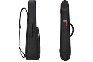 CNANRNANC Funda duradera para saxofón, a prueba de golpes e impermeable, ideal para mini clarinete de saxofón e instrumentos de viento electrónicos digitales