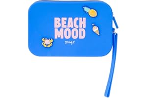 Mr. Wonderful Silikonowy portfel unisex - plaża nastrojowa, wielokolorowy, 17 x 10,5 x 2,5 cm, Wielokolorowy