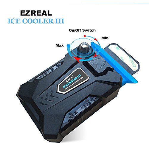 EZREAL® ICE COOLER III USB Vacuum Cooler Luftabsaugung Lüfter Turbo Kühler für Laptop Notebook