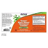 nueces verdes NOW Alimentos Verde Negro Nogal Wormwood Complex, herbal dietético suplemento