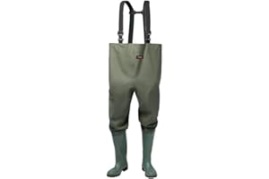 FELDTMANN Norway Wathose aus PVC auf Polyester-Trägergewebe - oliv - Größe: 45