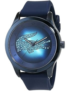 Lacoste Damen-Armbanduhr Analog Quarz Silikon 2000919