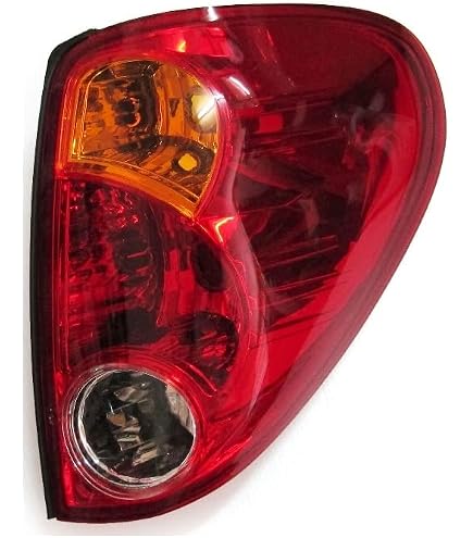 Set 2 Fari Posteriori Per Nissan Navara D21 / Pick-Up 720 King Cab (1986-1996) - Sinistro E Destro, Con Lampadine