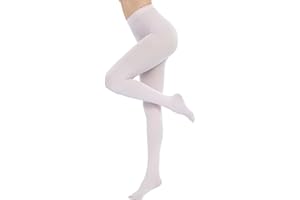 CozyWow Medias sem opacas en color liso para mujer 80D