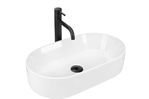 Rea Bathroom Sink Made of Ceramic Layla 50 - White - REA-U9108