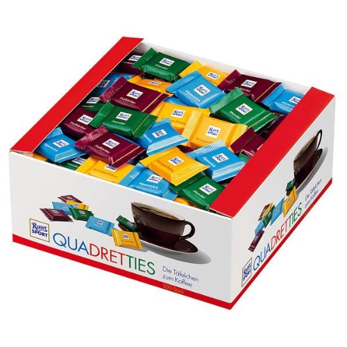 Ritter Sport Quad retties expositor de mostrador 1000 g, 1er Pack (1 x 1 kg)