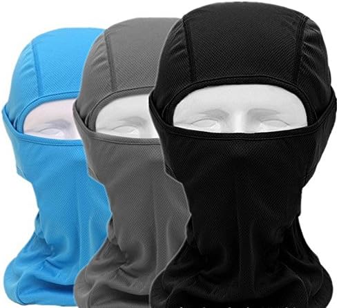Smart 3 Pack Balaclava Ski Mask, F Quick Dry Breathable Motorcycle Tactical Face Mask