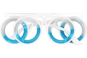 CCYLEZ Okulary na chorobę lokomocyjną, Składane Przenośne Leki Przeciw Nudnościom dla Dorosłych Dzieci Choroba Samochodowa Choroba Morska, Lekkie Okulary łagodzące Nudności na Prezenty na Zewnątrz