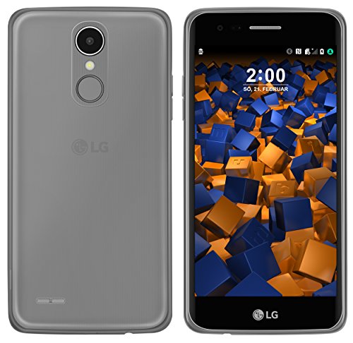 Preisvergleich Produktbild mumbi Schutzhülle für LG K8 (2017) Hülle transparent schwarz
