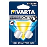 VARTA ELECTRONICS CR2025 2er Bli