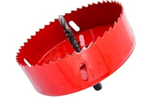 Scie cloche 125mm LAIWEI pour percer des trous dans le bois, le placoplâtre, le PVC, etc. Outil de perçage tranchant et durable