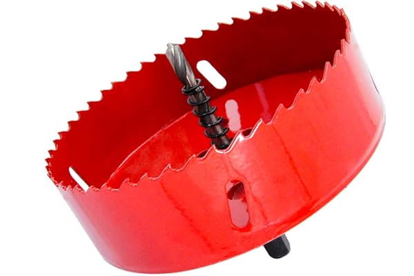 Scie cloche 125mm LAIWEI pour percer des trous dans le bois, le placoplâtre, le PVC, etc. Outil de perçage tranchant et durable