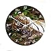 Produktbild Aux prix canons Den Preis Kanonen – Wanduhr Tiger Bebe Wild Siesta Tiere Natur Deco Pendel aus Glas