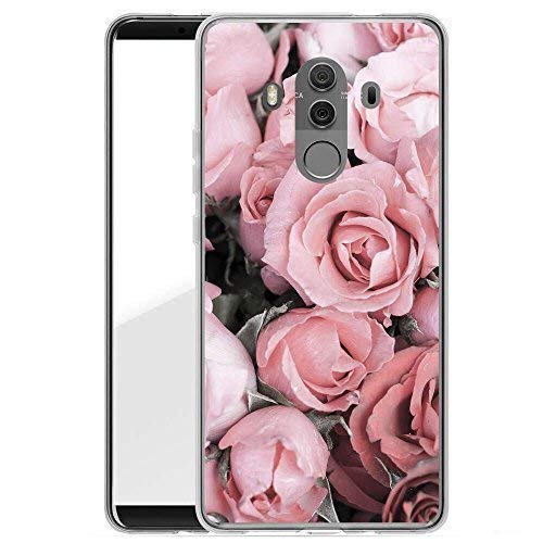 Finoo Hardcase Handyhülle für Dein Huawei Mate 10 Pro Made In Germany Hülle mit Motiv und Optimalen Schutz Tasche Case Cover Schutzhülle für Dein Huawei Mate 10 Pro - Blumen Full