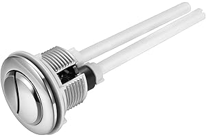 CLAMBER PULSADOR CISTERNA INODORO:Doble Descarga con Varilla. Accesorio para Inodoro. Fabricados con termoplástico duro, resistentes al calor y a los impactos. Estilo y gran resistencia:38 mm.