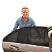 Car Side Window Sunshade Never Fall Down Car Window Screen Protect Your Baby Kids from Harmful UV Sun Rays-2 Pack