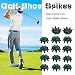 Produktbild iBaste 14 Stücke Golf Spikes Tragbare Golfspikes Schneller Twist Schuhspikes Ersatz