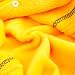 GudeHome Rompers for Baby Bruce Lee Jumpsuit Long Sleeve Bodysuits, Yellow, 6-12 Months