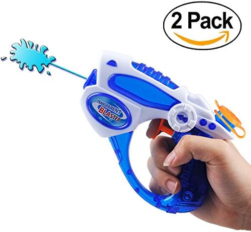 2 Packs Water Gun for Kids Soaker Squirt Games,Water Shooters For Party Favor or Activity Fun Gun For Kids(Random Color)