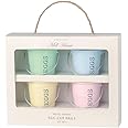 Egg Cup Pails Pastel Shades 4Pcs