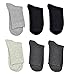 Produktbild Genmine® 6 Paar Natur 100 % Baumwoll-Sneaker Business- und Freizeitsocken Schwarz Grau Beige 39 40 41 42 43 44 45 46